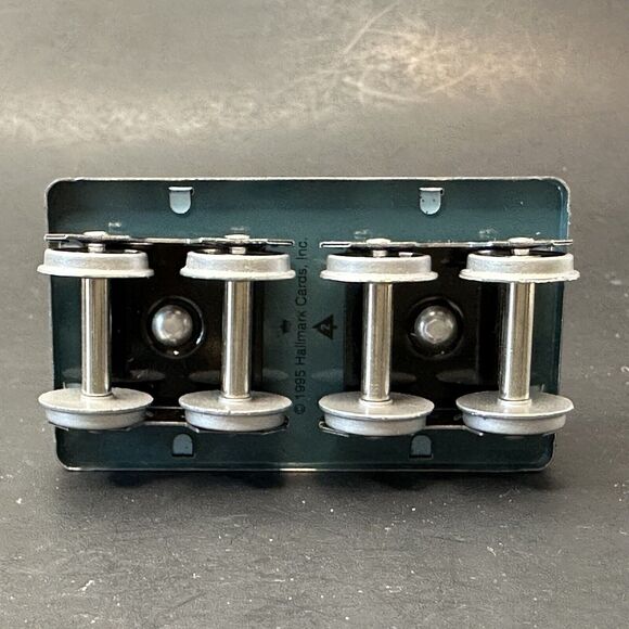 Hallmark Collections Series 1995 Yuletide Central Tender Train Car Ornament #2 - Picture 7 of 10